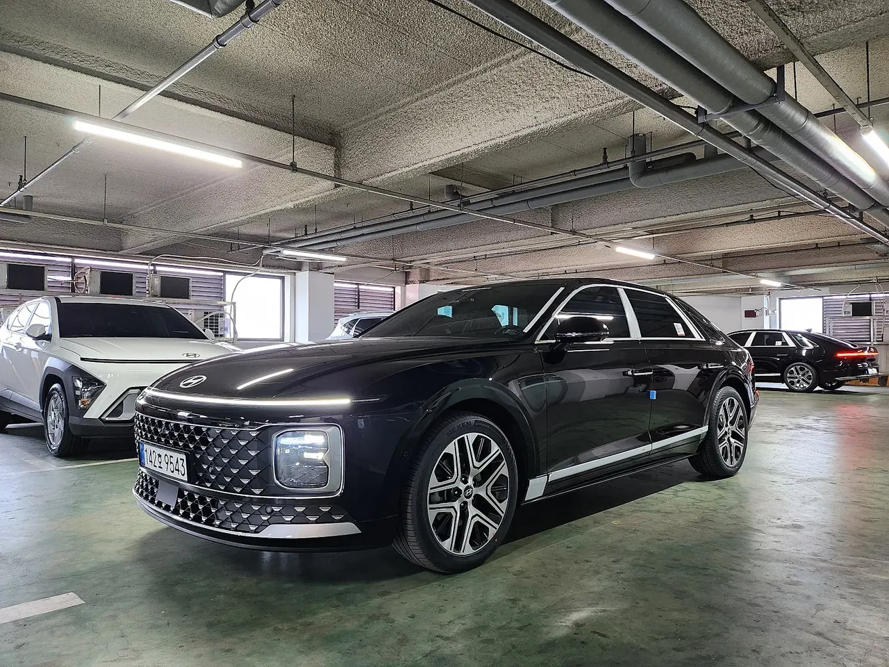 디 올뉴그랜저 실내 인테리어